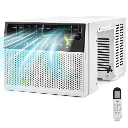 Window Air Conditioners, 10000 BTU U-Shaped 3-In-1 Window AC Units with Energy Saver Modes