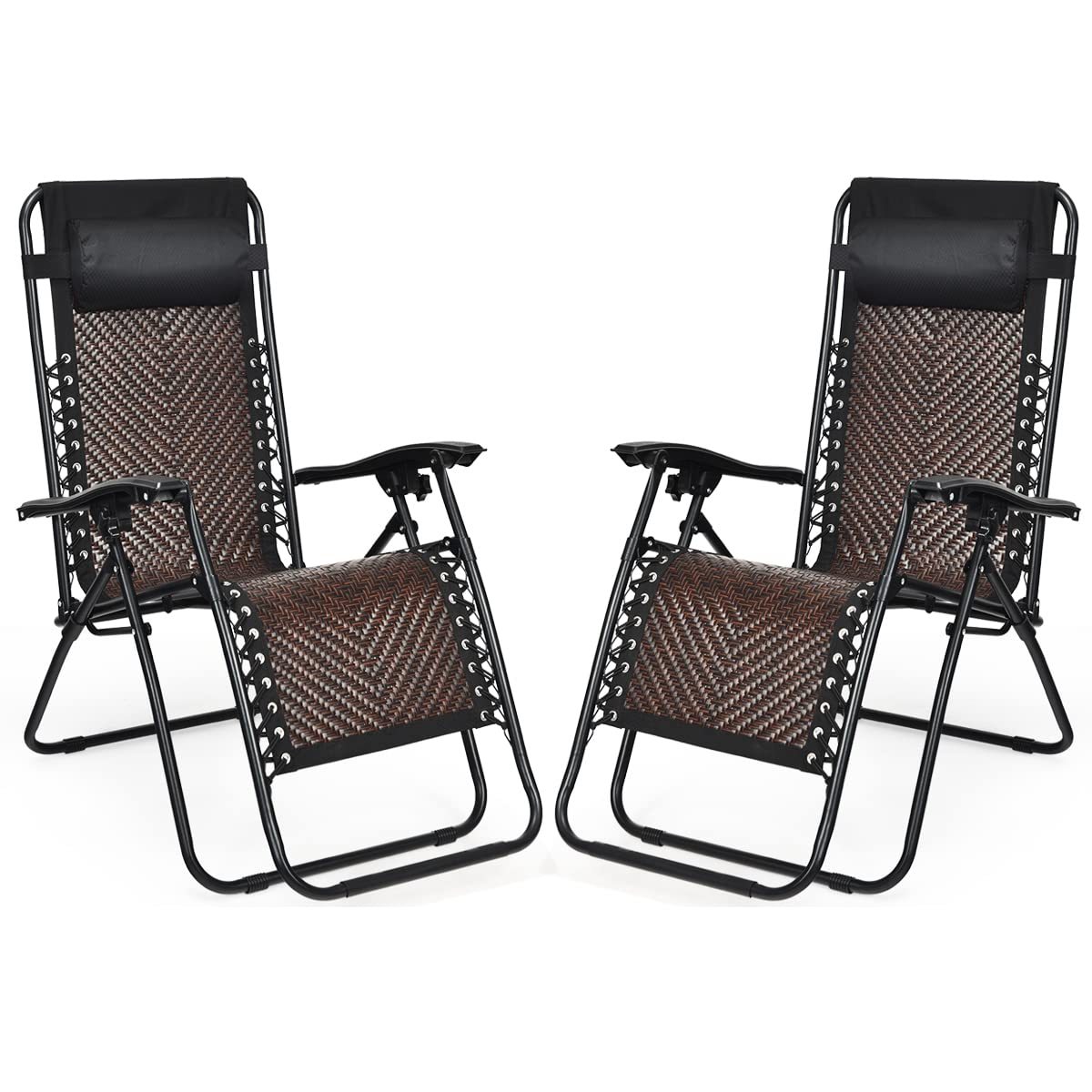 1/2PCS Zero Gravity Lounge Chairs