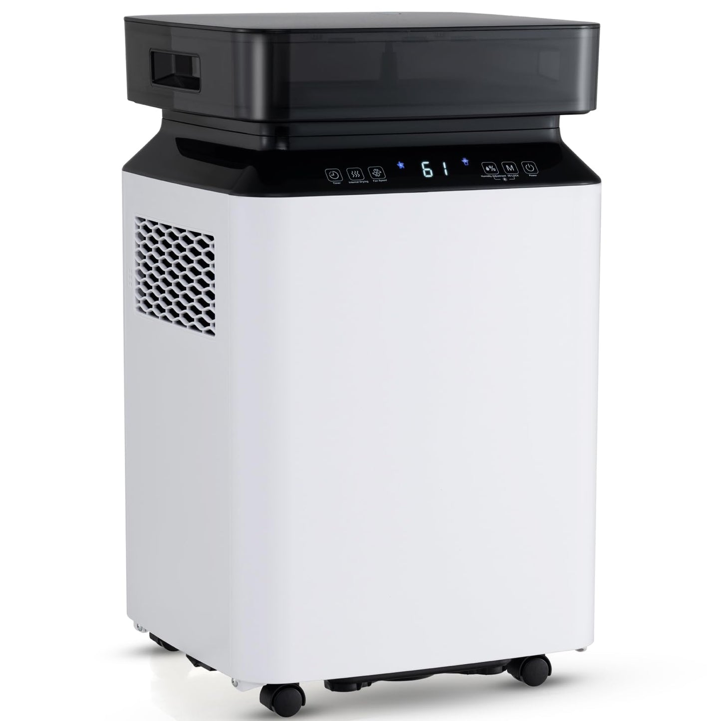 ARLIME 90 Pint Dehumidifier for Basement, 6000 Sq. Ft Energy Efficient Dehumidifier for Home