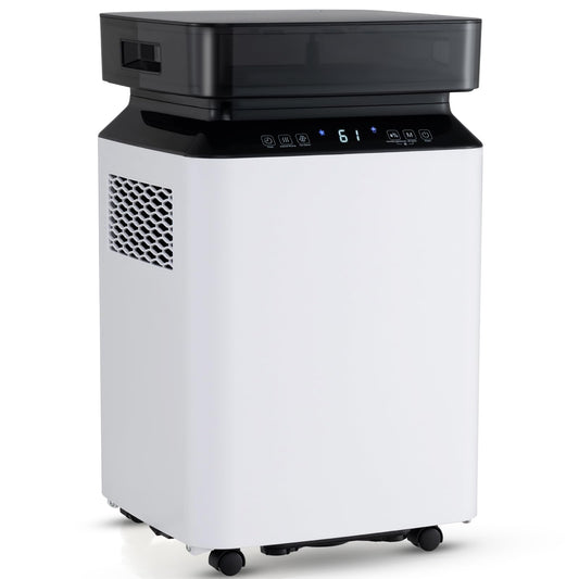 ARLIME 90 Pint Dehumidifier for Basement, 6000 Sq. Ft Energy Efficient Dehumidifier for Home