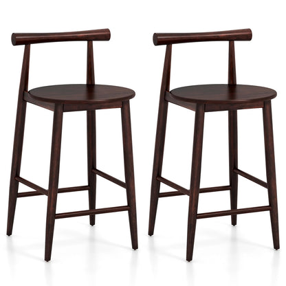 Bar Chair Set of 2 24'' Counter Height Stools Set