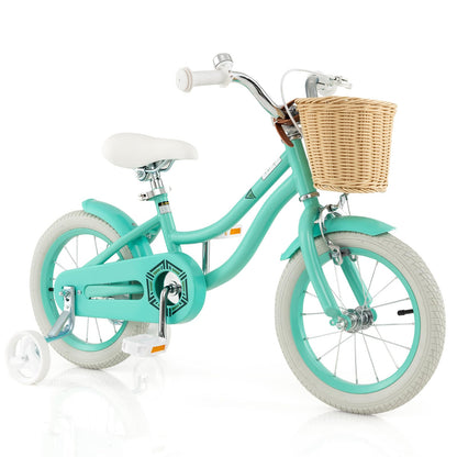 Kids Bike 14 16 18 Inch Toddler Bike with Training Wheels