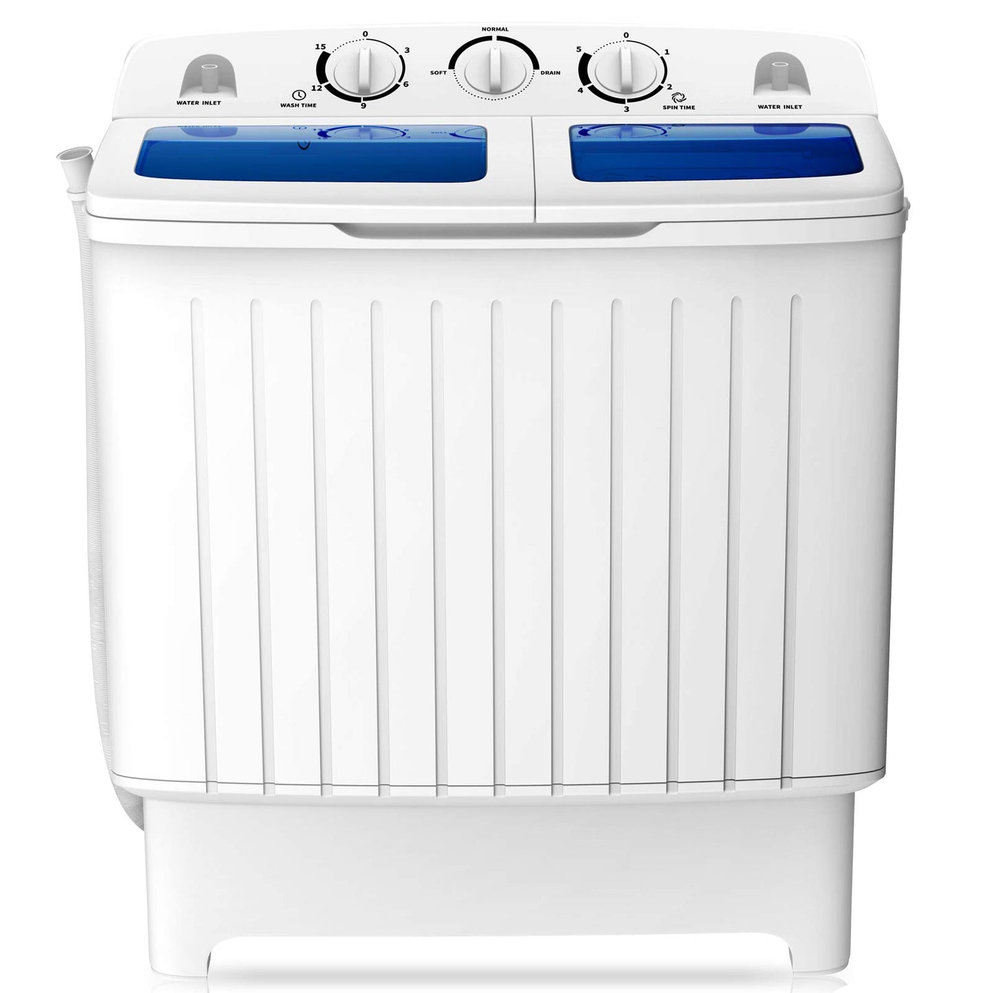 ARLIME 20 lbs Compact Twin Tub Washing Machine for Home Use