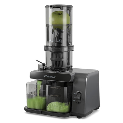 ARLIME Cold Press Juicer Slow Juice Extractor Machine with 5.3” Feed Chute
