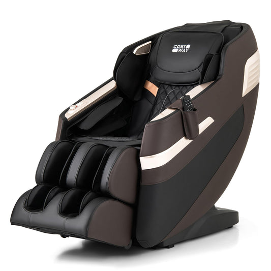 Full Body Massage Chair | Dual SL Tracks Zero Gravity Massage Recliner with Airbags