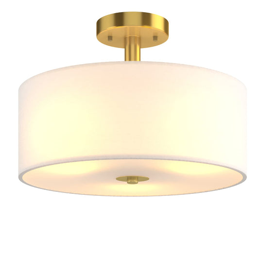 ARLIME Glass Drum Ceiling Light