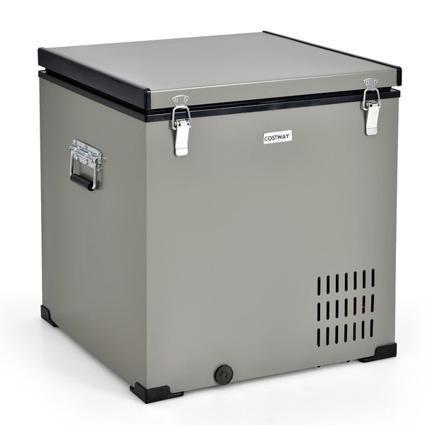 ARLIME 68-Quart Car Refrigerator Portable Chest Freezer(-11℉- 50℉) with 12V/24V DC & 110V/240V AC Adapter