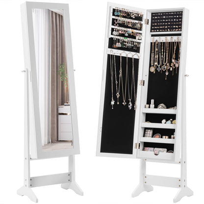 Jewelry Armoire Cabinet Standing Jewelry Cabinet