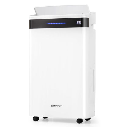 57 Pint Dehumidifiers for Basements 3-Color Humidity Indicator