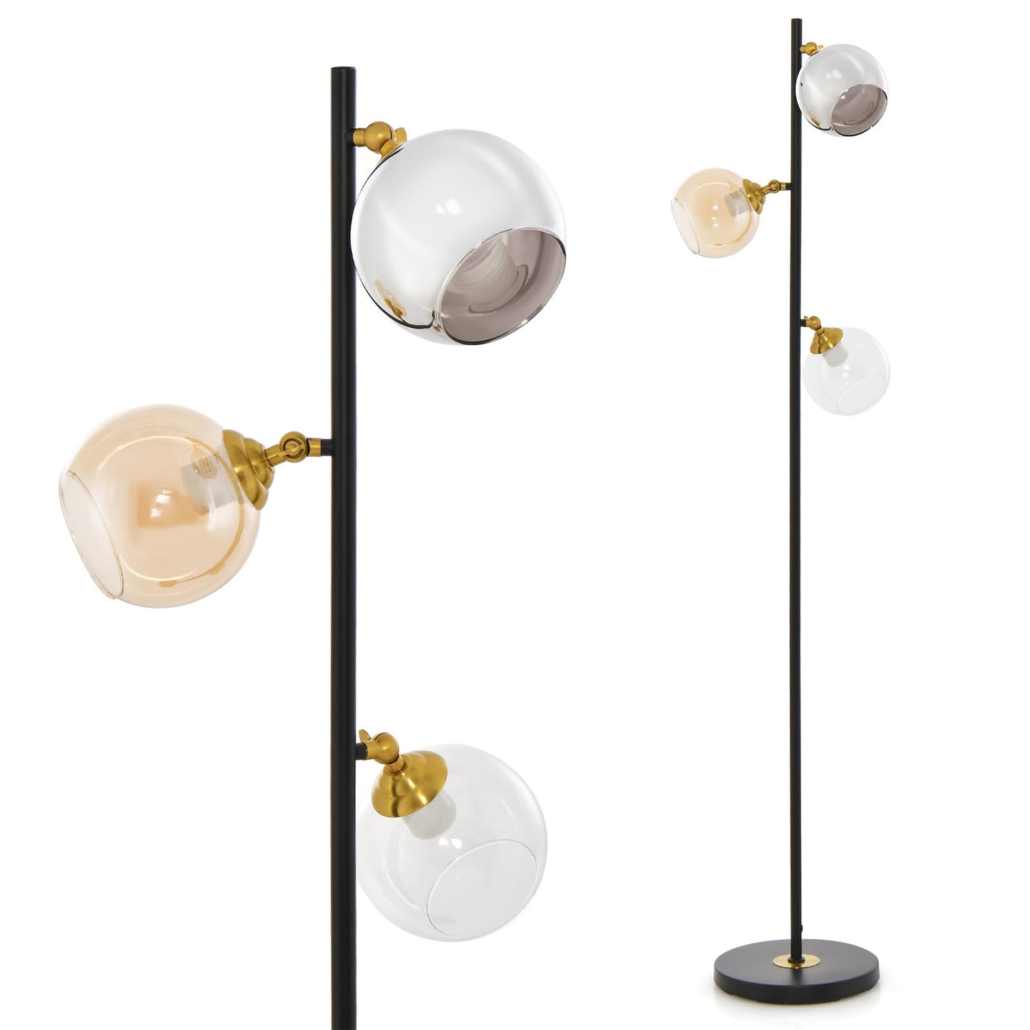 ARLIME Modern Mid-Century Floor Lamp, 64" Tall Floor Lamp