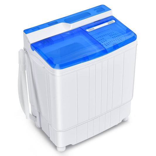 ARLIME Portable Twin Tub Washing Machine Wash & Spin Cycle Dryer