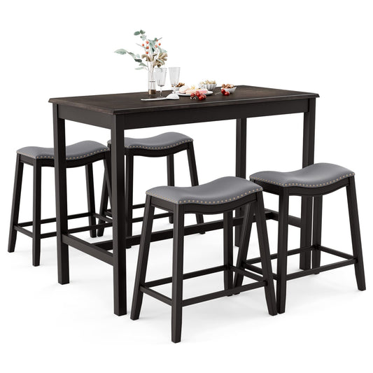 5-Piece Dining Table Set for 4