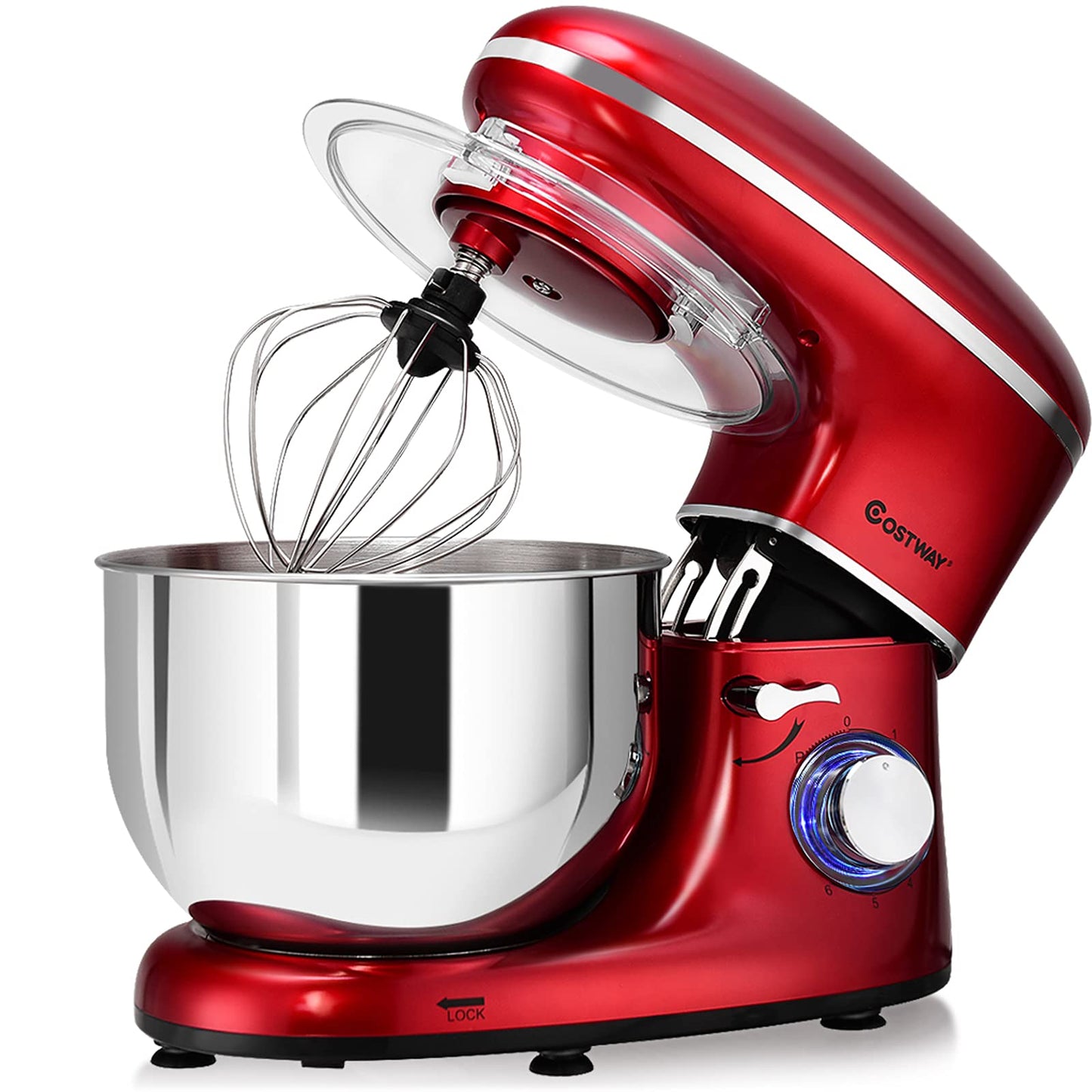 [侵权下架]ARLIME Stand Mixer, 660W 6-Speed Tilt-Head Food Stand Mixers with 6.5 Qt. Stainless Steel Bowl
