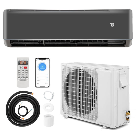 ARLIME 24000 BTU Wifi Enabled Mini Split Air Conditioner, 21 SEER2 208-230V Ductless Inverter AC