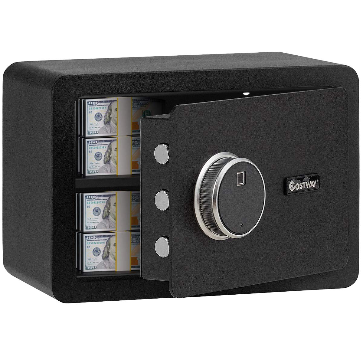 0.5 Cubic Feet Fingerprint Safe Security Lock Box