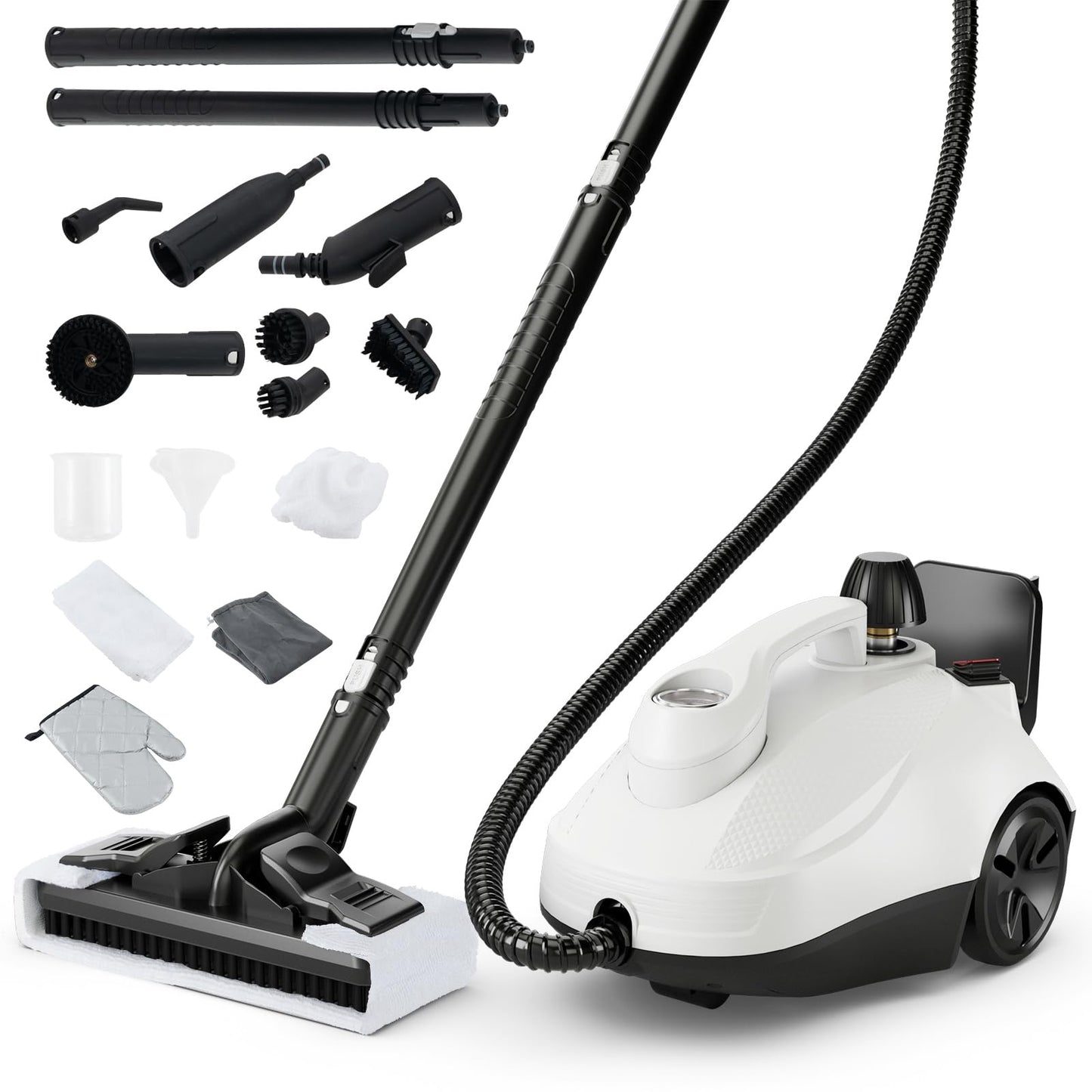 Multi Purpose Steam Cleaner with Trigger Lock for Upholstery