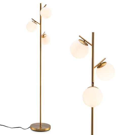 ARLIME 3-Globe Floor Lamp