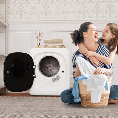 1.5 cu.ft Compact Drying Machine with Stainless Steel Tub & LED Touch Panel