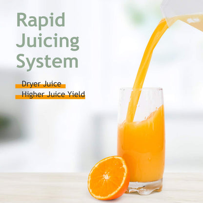Juicer Machine, Centrifugal Juicer with 3-Inch Wide Mouth, BPA-Free Stainless Steel Juice Maker with 2-Speed Control