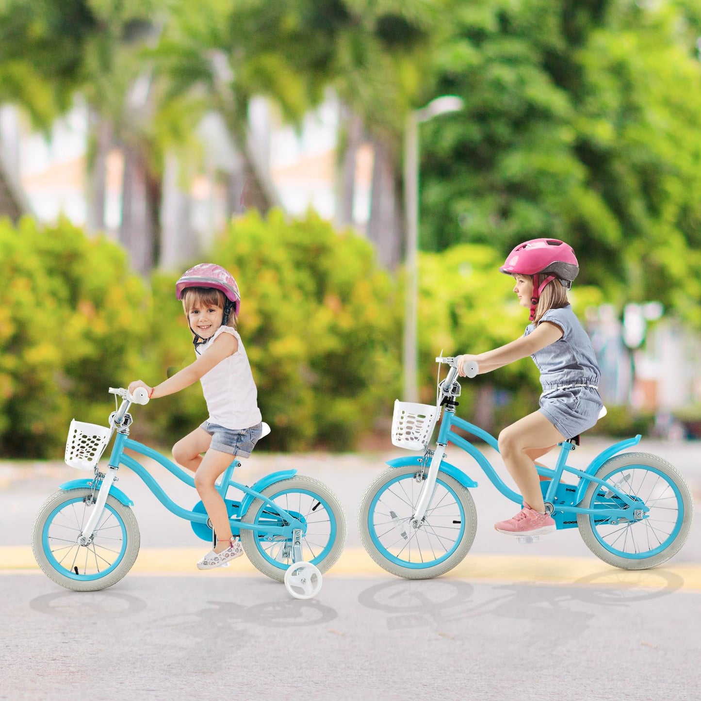 12 14 16 18 Inch Kids Bicycle for Girls Boys Aged 3-8 Years Old