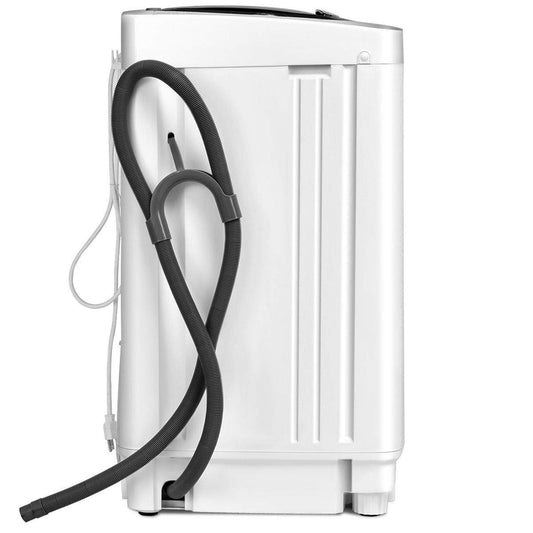 ARLIME Portable Washing Machine, Full-Automatic 8 lbs Capacity Laundry Machine w/Drain Pump