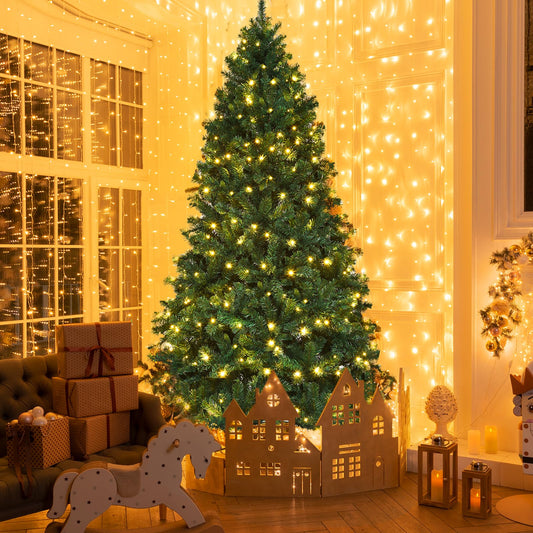 7.5 FT Prelit Christmas Tree Artificial Christmas Tree