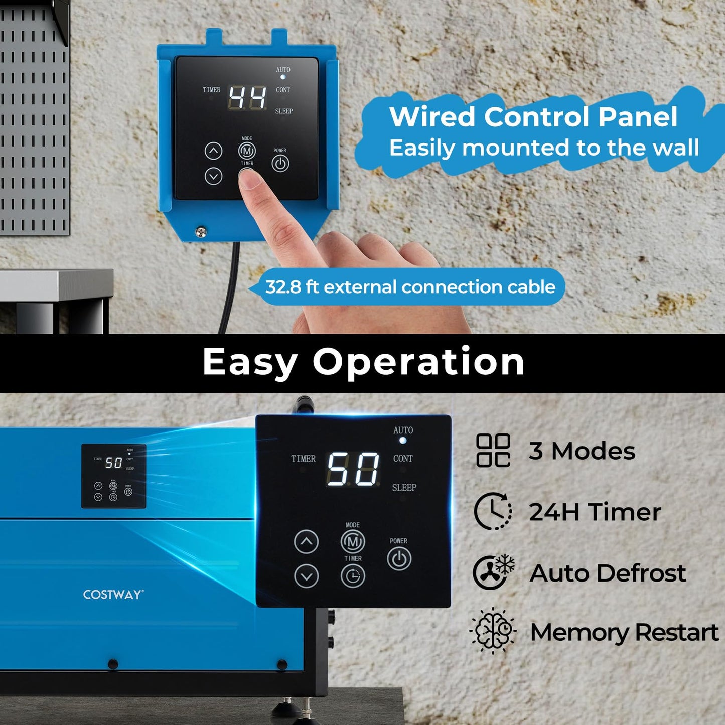 155 PPD Commercial Dehumidifier