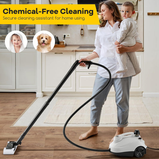 Multi Purpose Steam Cleaner with Trigger Lock for Upholstery