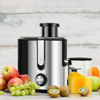Juicer Machines with 2.5inch Wide Mouth, 400W Masticating Juicer Extractor