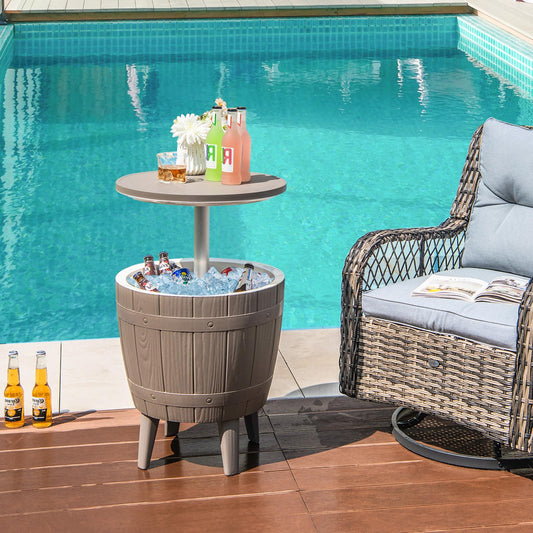 10 Gallon Cooler with Height Adjustable Tabletop