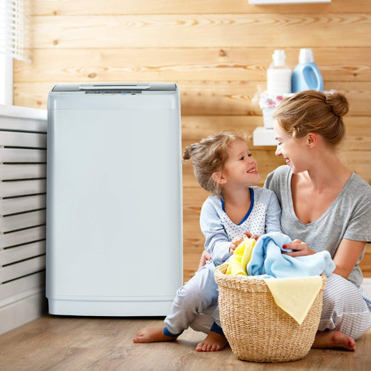 2-in-1 Laundry Washer and Spin Combo with 10 Programs ( 8.8lbs Capacity )