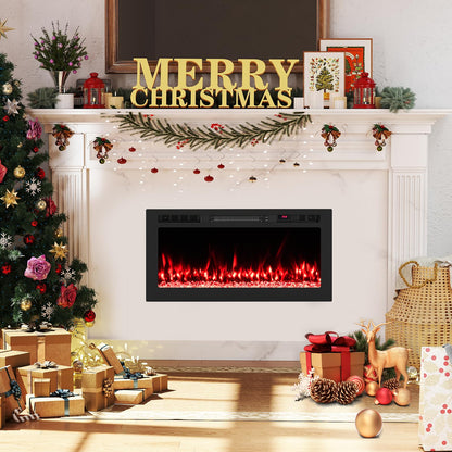 Smart WiFi Electric Fireplace 36/42/50/60 inch Wide