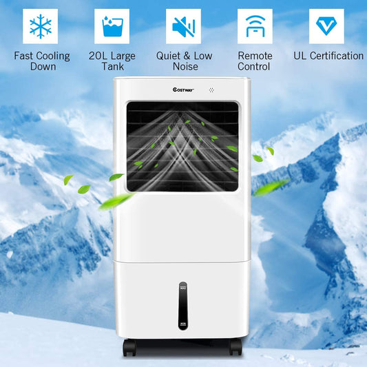 ARLIME Portable Evaporative Cooler, Air Cooler Portable Air Conditioner