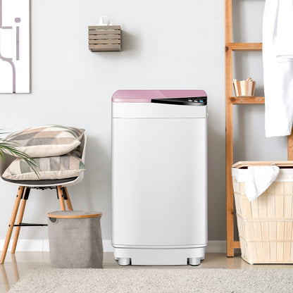 ARLIME Compact Mini Full-Automatic Laundry 2-In -1 Washer & Spin Dryer 7.7lbs Capacity