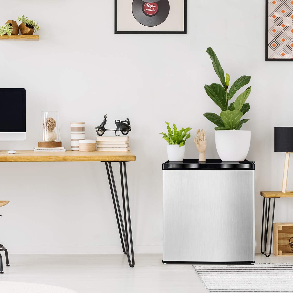 Compact Upright Freezer Countertop | 1.1 cu. ft. - Arlime