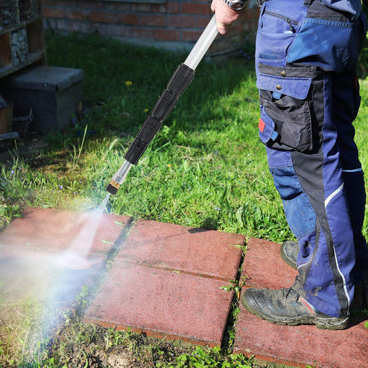 18Ft High Pressure Washer Telescoping Lance Extension Wand Length Adjustable