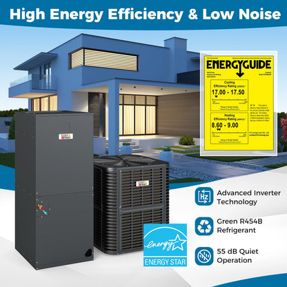 4 to 5 Ton 17-17.5 SEER2 Central Air Conditioner with Variable Speed