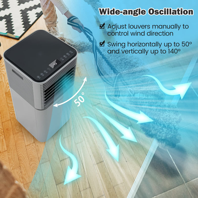 ARLIME 8000 BTU Portable Air Conditioners, Air Unit Cools up to 230 sq. ft.