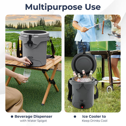2.5 Gallon/10 QT Cooler with Beverage Dispenser