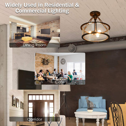 ARLIME Semi Flush Mount Ceiling Light