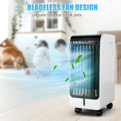 ARLIME Evaporative Air Cooler, Cooler Fan for Bedroom with Cold Air, 3 IN 1 Cooling Fan with Remote Control