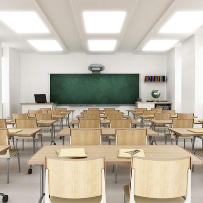 ARLIME 2 x 2FT LED Flat Panel Light, Eye Protection LED Panel Light