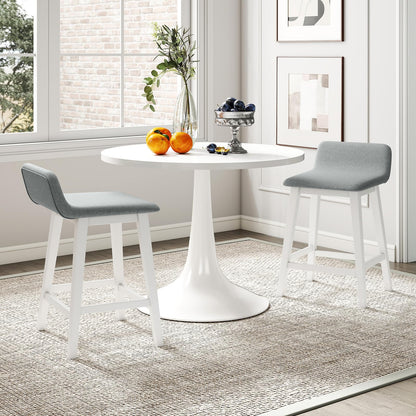 24/29 inch Wooden Counter Stools Set of 2/4