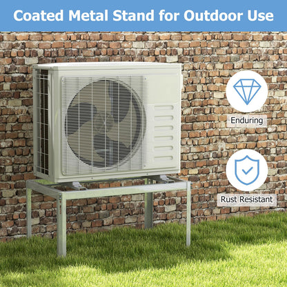 ARLIME Mini Split Stand, Outdoor AC Unit Bracket with Adjustable Height