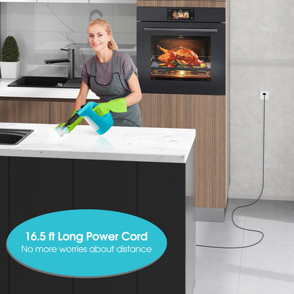 Handheld Steam Cleaner, 1400W Pressurized Steamer with 14-Piece Accessories & Child Lock