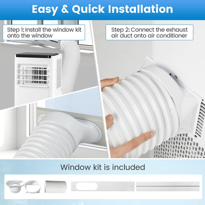 ARLIME 8000 BTU / 10000 BTU Portable Air Conditioner, Portable Air Cooler