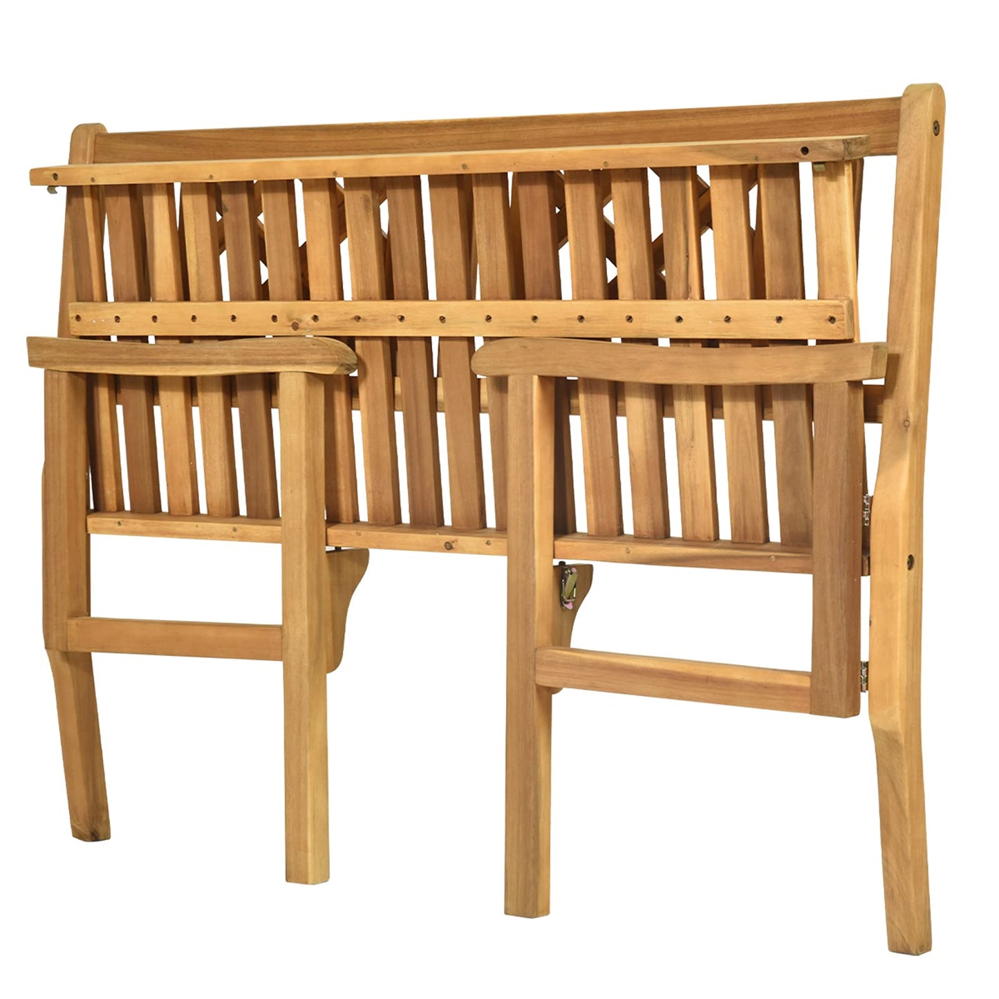 4 FT Acacia Wood Garden Bench for Park