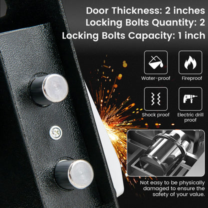 14-inch Electronic Depository Safe Box with Drop Slot