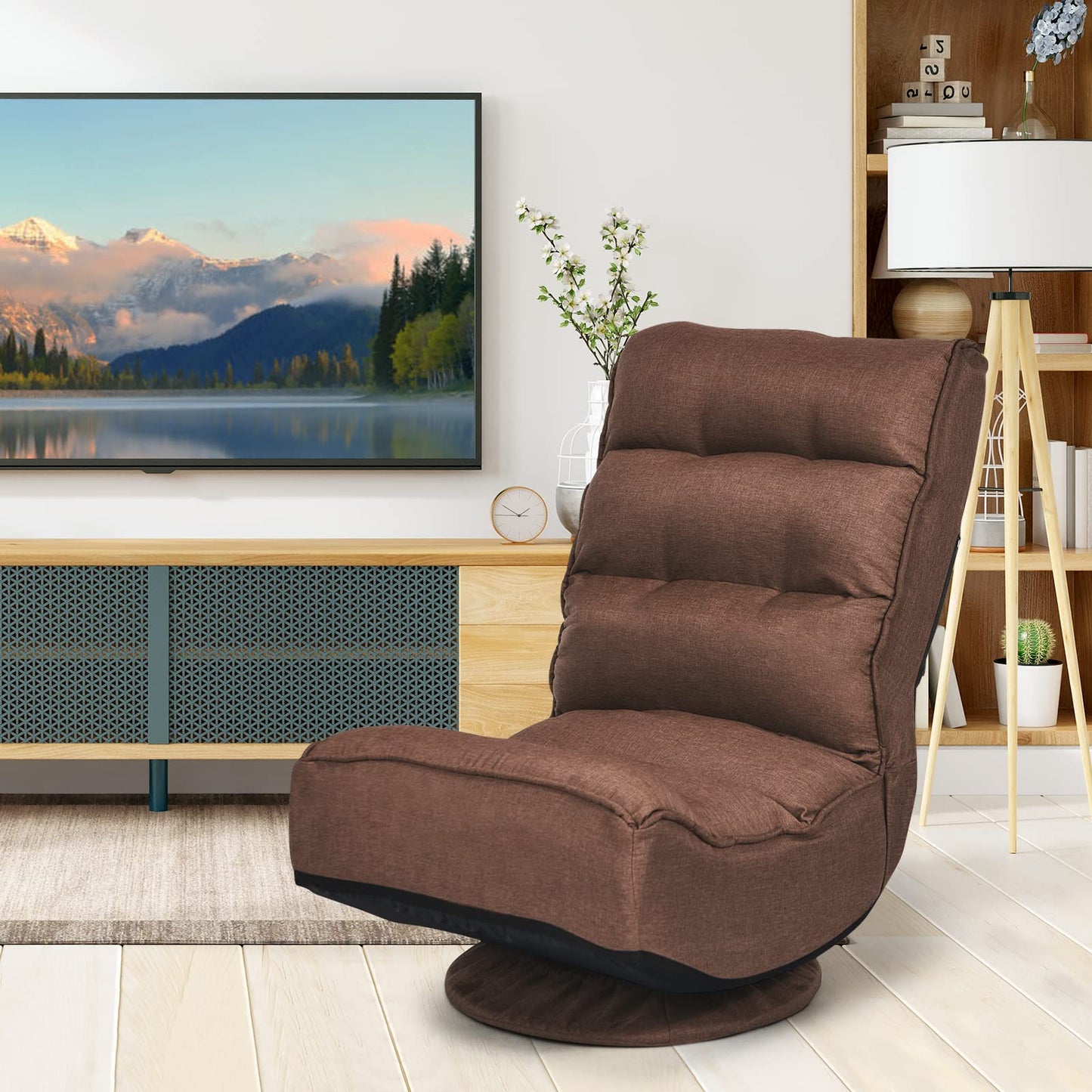 Adjustable 5 Position Video Gaming Chair with 360 Degree Swivel