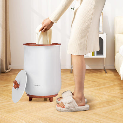 Bucket Style Towel Warmer 23L Towel Warmer with 4 Heating Time & 3 Heating Temperature